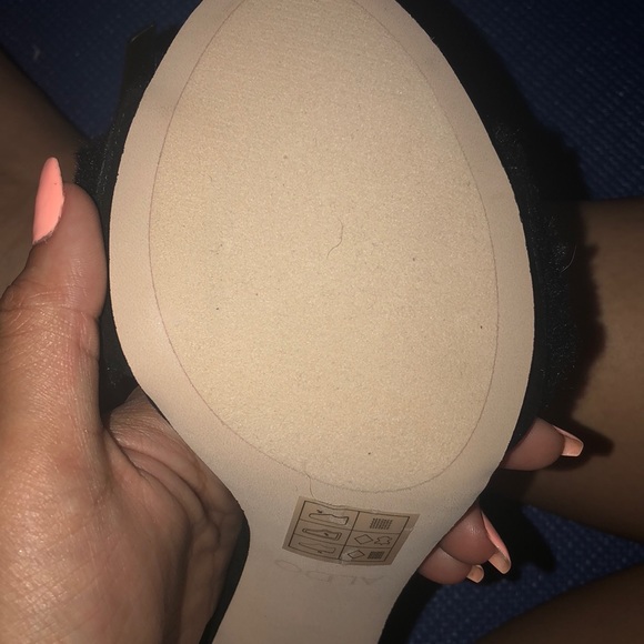 **FUZZY STRAP ALDO SHOES** - Picture 2 of 4